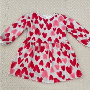 Carter’s Fleece Heart Dress